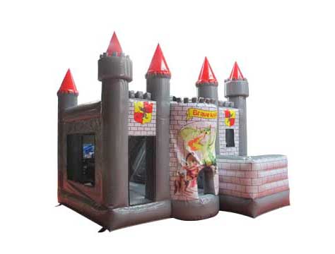 Inflatable dragon house castle