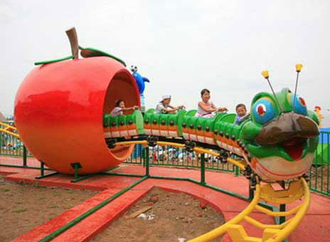 Apple mode mini roller coaster for kids