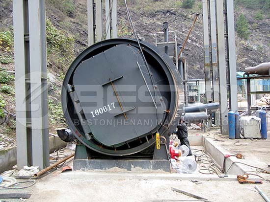 Small Pyrolysis Plant in Korea