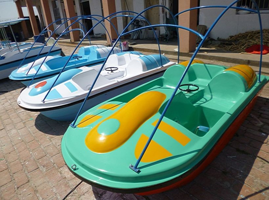 two man paddle boats