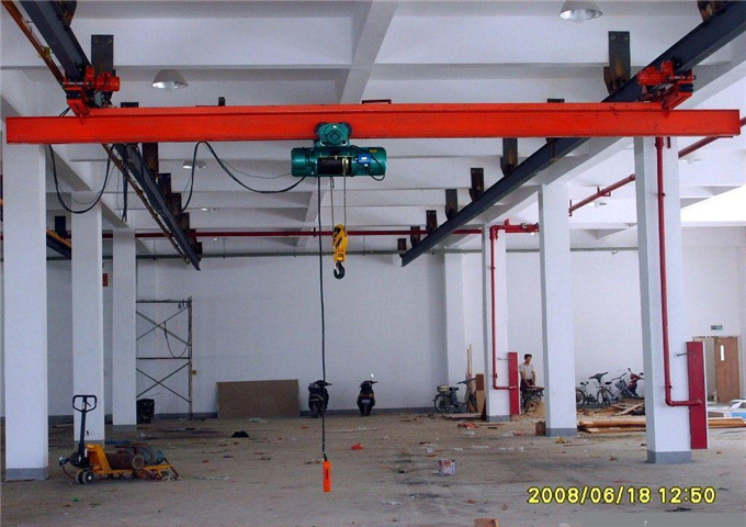 1 ton low clearance single girder overhead crane for sale