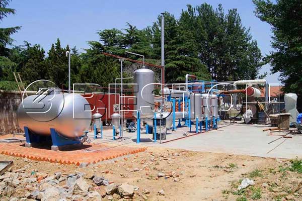 Plastic to Diesel Plant 