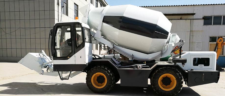self loading concrete mixer for sale