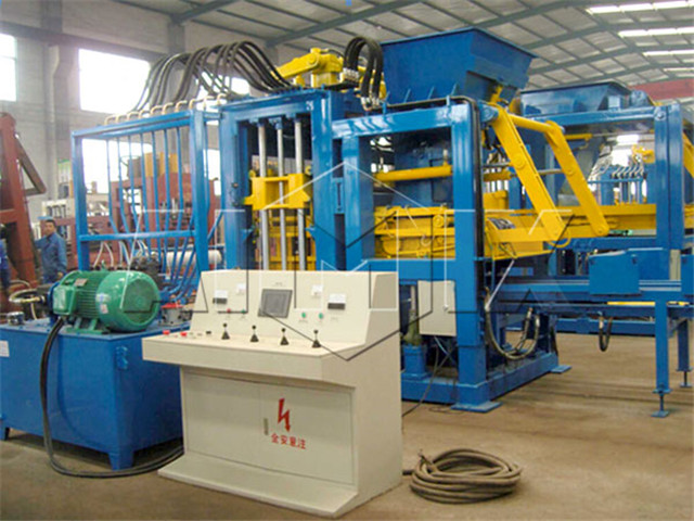 concrete brick making machine