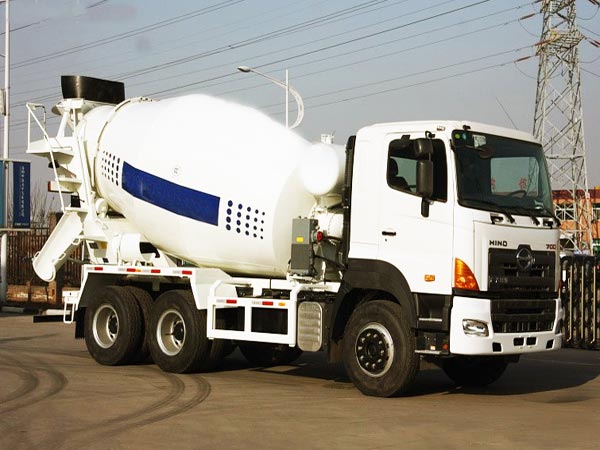 9m³ concrete mixer truck