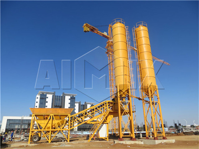 Mobile Concrete Mixing Plants