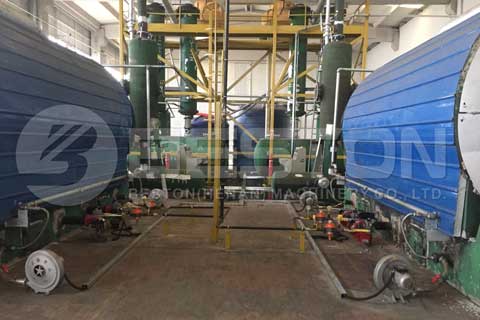 Tyre Pyrolysis Plant Price