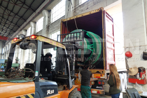 Shipment of Biochar Making Machine - Beston Machinery