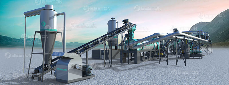 Beston Charcoal Manufacturing Machine for Sale with Good Quality