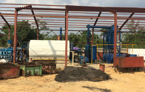 waste plastic pyrolysis oil plant