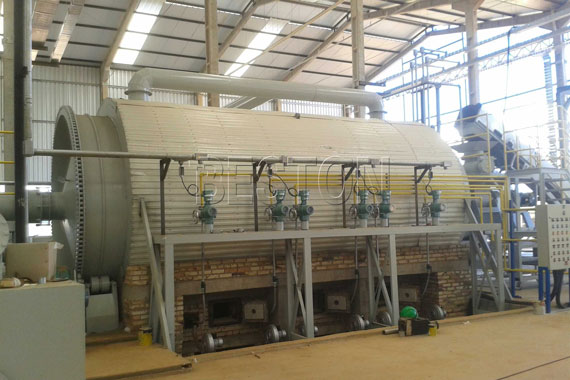 Waste Tyre Pyrolysis Plant Plant