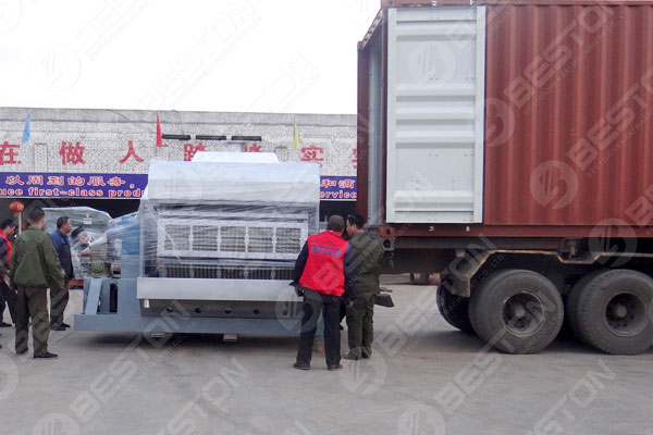 BTF5-8 Beston Paper Egg Tray Making Machine to Egypt