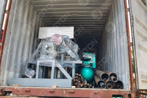 Beston Egg Tray Making Machine for Sale Shipped to Ghana