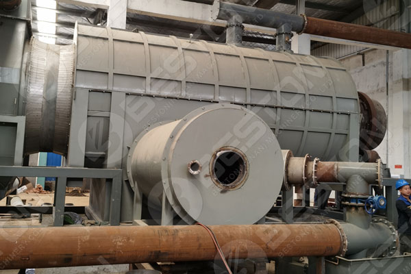 Charcoal Making Machine Installed in China