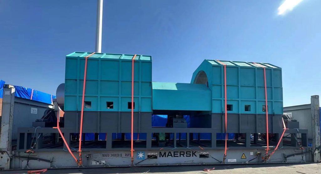 BST-50 Beston Straw Charcoal Making Machine Shipped to Croatia in 2023