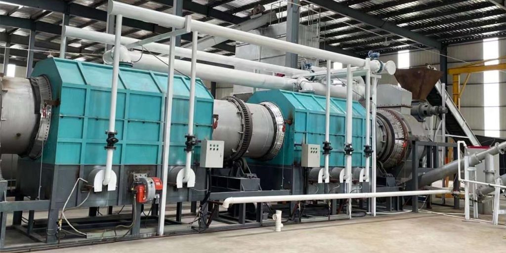 Installing Biochar Production Equipment