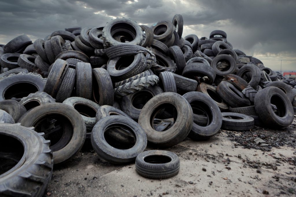 tyre waste