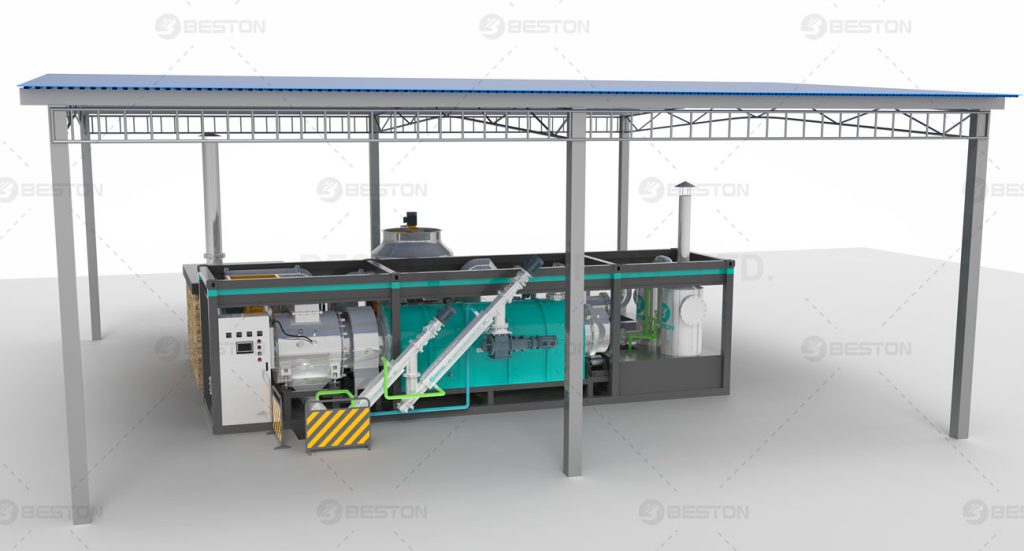 Beston BST-05PRO Mobile Biochar Machine