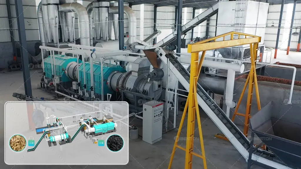 Rice Husk Charcoal Making Machine